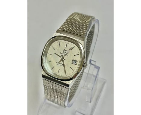 Vintage Gents zenith wristwatch Working 