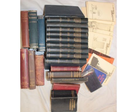 Various engineering, steam engine and mine engineering volumes including Richardson (J.) The Modern Steam Engine 1908; The Ma