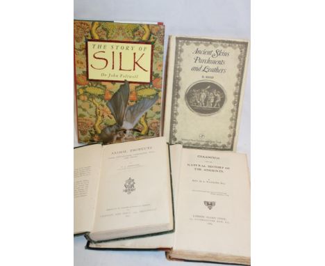 Watkins (M. G.) Gleanings from the Natural History of the Ancients 1885; Reed (R.) Ancient Skins, Parchments and Leathers; Si