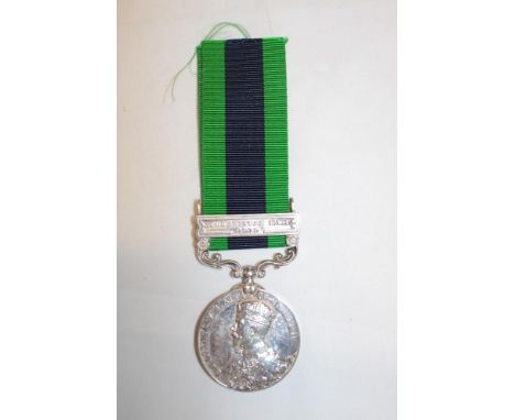 An India General Service medal with Afghanistan NWF 1919 bar awarded to 2 Lieut. C. Ross IARO Attd.1/35 Sikhs