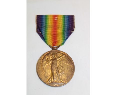 A First War Victory medal awarded to No. 3204 Pte. J.H. Vincent DCLI - (killed in action 13/01/1917 - 1/5 DCLI)