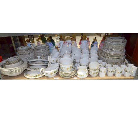 Royal Doulton, Larchmont pattern part dinner, tea and coffee service. (approximately 200 pieces)