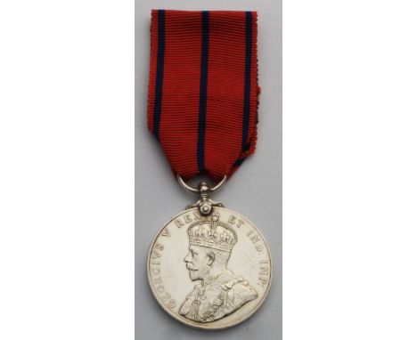 Coronation 1911 Police Medal St Andrews Ambulance Corps reverse to Miss J.H. Johnston (Janet Hutton Margaret Johnston).  VF t