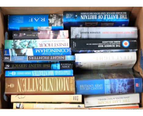 Books: Banana Box of WW2 Books mainly R.A.F (11) Navy (3) Army (3) -  (17 items)  Buyer collects