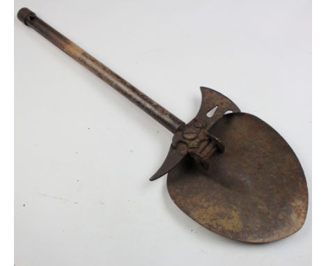WW1 US scarce combination entrenching tool and wire cutters with axe   