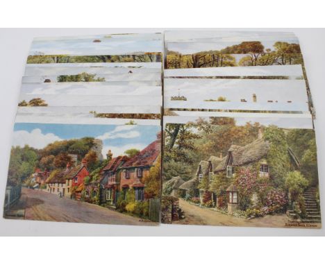 A R Quinton, original mixed selection, better noted    (approx 37 cards)