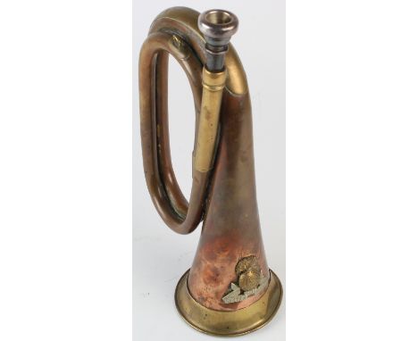 Lancashire Fusiliers regimental bugle, by John Grey & Sons London