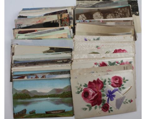 Selection of original vintage cards, topographical & subjects, worth a look    (approx 165 cards)