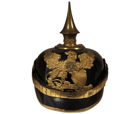Baden Landwehr Grenadier Regiment Officers Picklehaube - Infantry