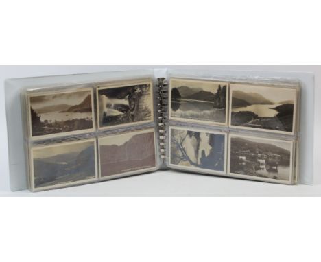 Lake District, Cumbria, vintage album. Approx. 210 cards.