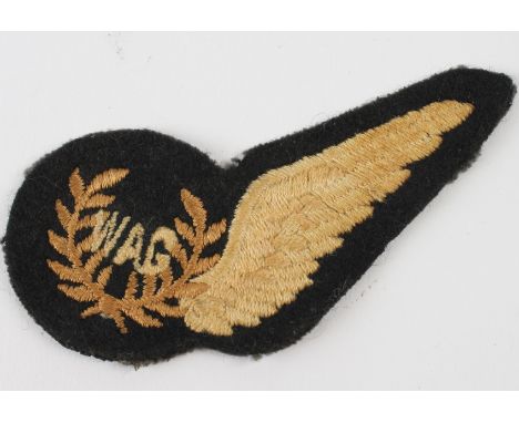 Badge: R.A.F. Wireless Air Gunner WW2 Half Brevet.