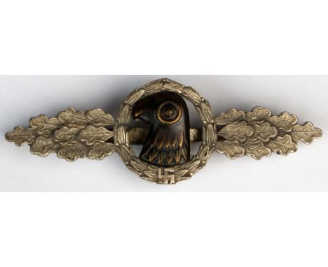 German WW2 Luftwaffe Recce clasp, maker marked BSW
