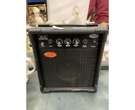 A STAGG GUITAR AMPLIFIER 