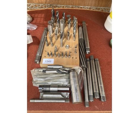 AN ASSORTMENT OF REAMER DRILL BITS 