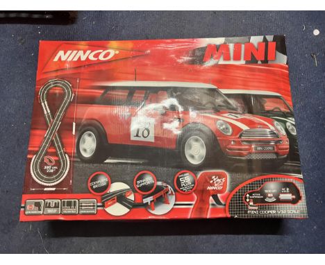 A 'NINCO' MINI CAR SCALEXTRIC STYLE SET IN BOX 