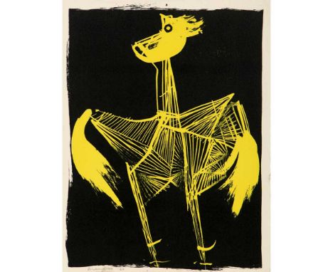§ Bernard Meadows (British 1915-2005) Cockerel, circa 1955 signed and dated '1968' in pencil (in the margin), lithograph(36cm