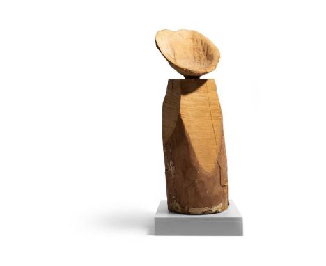 § David Nash O.B.E. R.A. (British 1945-) Birch Bowl,&nbsp;1993 signed and dated 'David Nash / Otoineppu 93', birch(122cm high