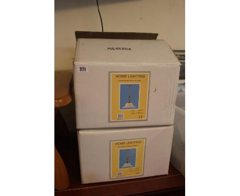 2 Boxed Modern light fittings 