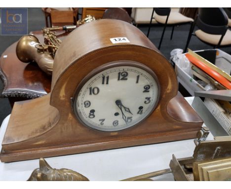INLAID MANTLE CLOCK 