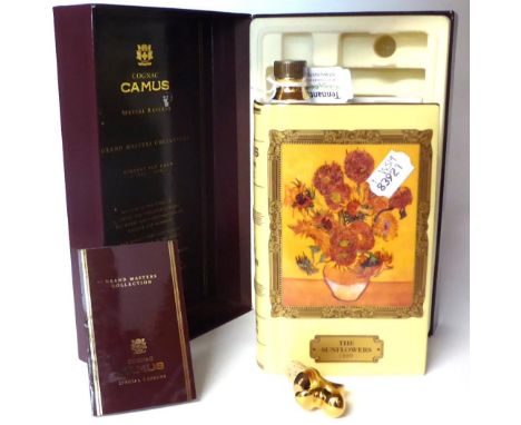 Camus Special Reserve Grand Masters Collection Vincent van Gogh Decanter, with presentation case and stopper
