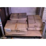 600x Transworld Galvanised Metal Buckets 0.5L
