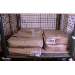 600x Transworld Galvanised Metal Buckets 0.5L