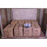 160x Transworld Metal Round Tubs 2L