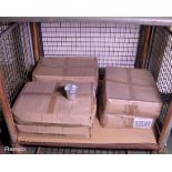 600x Transworld Metal Galvanised Buckets 0.5L