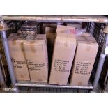 120x Round Wire Baskets