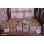 240x Transworld Metal Galvanised Round Tubs 6in x 3in