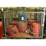 9x Flat Lay Fire Hose Minus Coupling 110mm diameter, 4x Flat Lay Fire Hose Minus Coupling