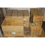 240x Glass jam jars, 240x glass jam jar lids
