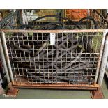 5x Various Lengths Black High Pressure Water Pipe
