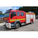 Man Angloco Fire Engine - LE15.220 - 52788 miles - winch - Unit been used 713hr - 6871CC