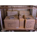 48x Lid 5.5in, 72x Griddle Stone Holders, 48x Chip Cone Holders