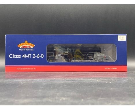 Bachmann Branchline 32-955 Standard class 4MT 2-6-0 76109 in BR lined black with late crest(800g)Boxed and appears to be undi