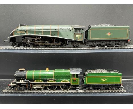 Two OO gauge Steam Locomotives, King Richard I Tested Runner(900g)Lima Class 8P 'King' 4-6-0 6027 'King Richard I' in Great W