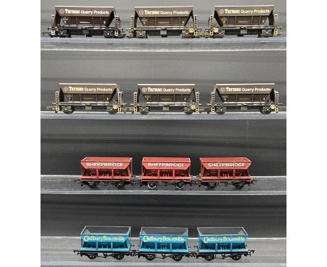 12 OO gauge Rolling stock Wagons and Hoppers(700g)Hornby R6280 Procor hopper wagons 'Tarmac Quarry Products' (6)Mainline 37-4