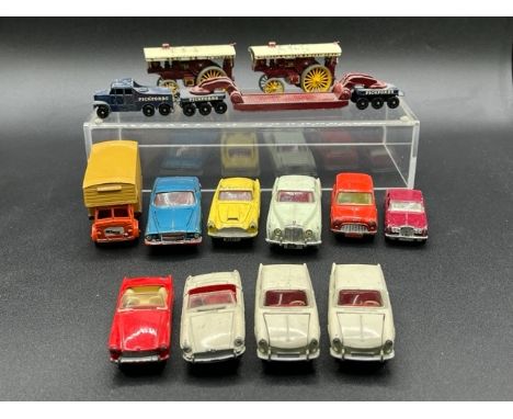 13 Dinky, Corgi, Lesney, Budgie die-cast vehicles(1300g)Corgi Toys 224 Bentley Continental Sports Saloon (without spare wheel