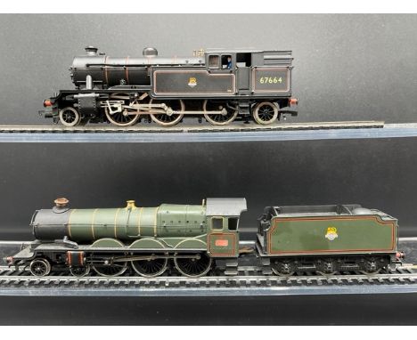 Two OO gauge Steam Locomotives, both Tested Runners(800g)Bachmann Branchline 31-602 Class V1 2-6-2T 67664 in BR black with ea
