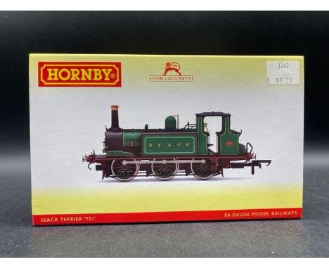 Hornby R3782 Class A1 Terrier 0-6-0T 751 in South Eastern and Chatham Railway green - DCC(150g)Boxed and appears to be undist
