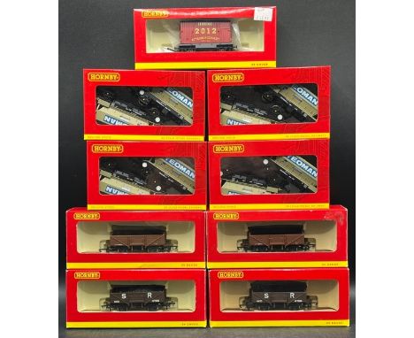 13 OO gauge Hornby Rolling Stock in Good condition(1000g)Hornby R6534 PGA Hopper Wagon "Yeoman" (8) (Four boxes no internal p
