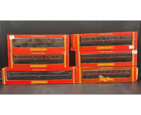 Six Hornby OO gauge boxed coaches 'Ready-to-Roll'(850g)Hornby R4076 Mk4 RSB restaurant standard buffet in GNER - 10333Hornby 