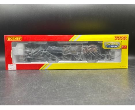 Hornby R3396TTS Class 9F with Crosti Boiler 2-10-0 92025 in BR black with early emblem - TTS sound fitted - DCC(500g)Boxed an