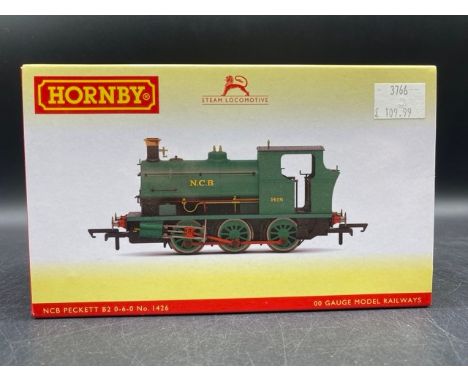 Hornby R3766 Class B2 Peckett 0-6-0ST 1426 in National Coal Board green(300g)Boxed and appears to be undisturbed from packagi