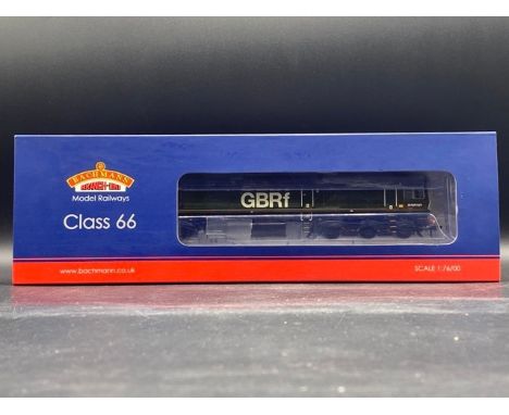 Bachmann Branchline 32-983 Class 66/7 66779 "Evening Star" in BR green with GBRF branding(800g)Boxed and appears to be undist