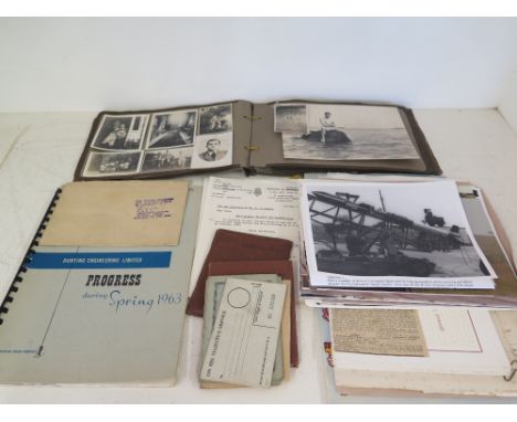A 1920's photo album containing approx. 120 photo's of mainly China - and photo's etc. including military relating to Hunting