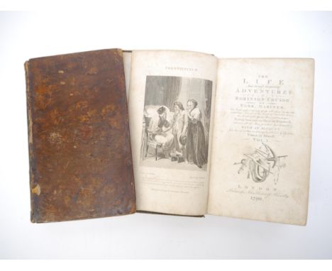 Daniel Defoe: 'The Life and Strange Surprizing Adventures of Robinson Crusoe of York, Mariner', London, John Stockdale, 1790,