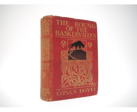 Arthur Conan Doyle: 'The Hound of the Baskervilles', London, George Newnes, 1902, 1st edition, 1st issue with "you" for "your