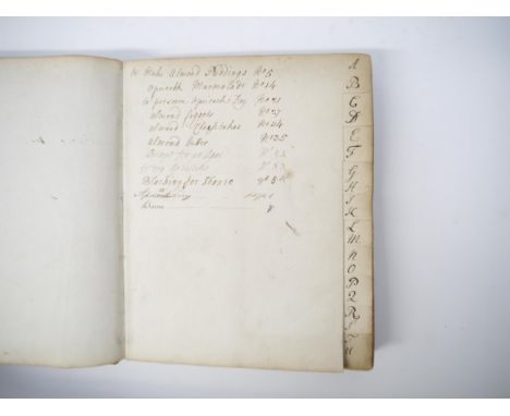 (Cookery, Medicine), a circa late 18th/early 19th Century manuscript receipt book, 45+ pages of manuscript mainly cookery rec